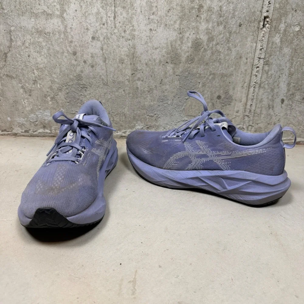 Asics Novablast 2 Women 9 Lavender Purple Running Shoes 1012B765 FF BLAST Gym